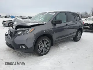 2020 Honda Passport EX-L z VIN 5FNYF8H56LB007413, wystawiony jako Copart lot #85203434 z przebiegiem 45 819 mil mil oraz Czysty tytuł • Clean title. Historia ofert i sprzedaży dostępna na DreamBid. Obrazek 1.