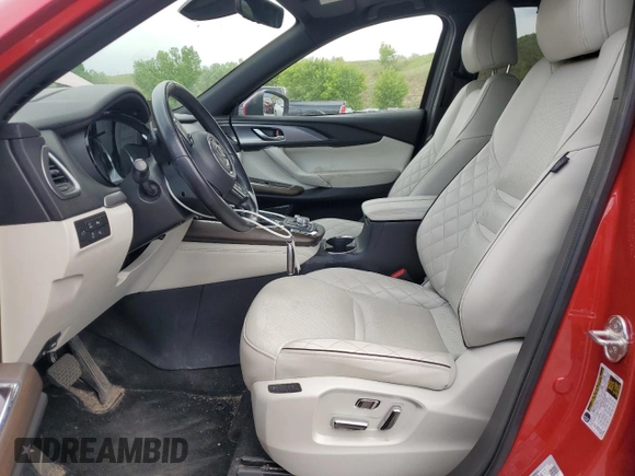 2023 Mazda CX-9 Signature with VIN JM3TCBEYXP0639552, listed as a Copart auction lot 57897175 with 30,120 mi miles and Salvage title. Bid and sale history available at DreamBid. Image 7.
