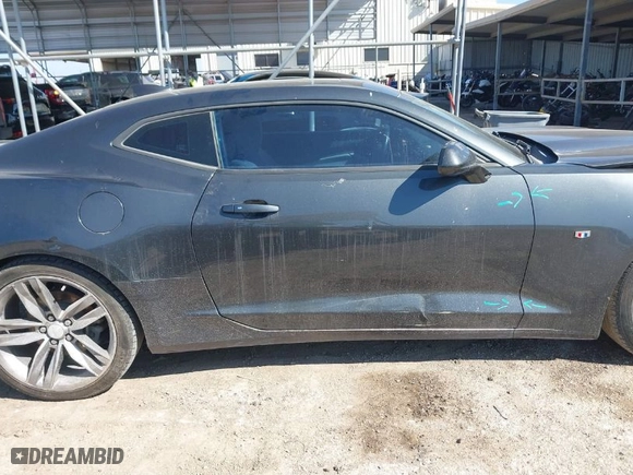 2018 Chevrolet Camaro 1LT with VIN 1G1FB1RS8J0163715, listed as a IAAI auction lot 41488054 with NaN miles. Bid and sale history available at carsss.com. Image 14.