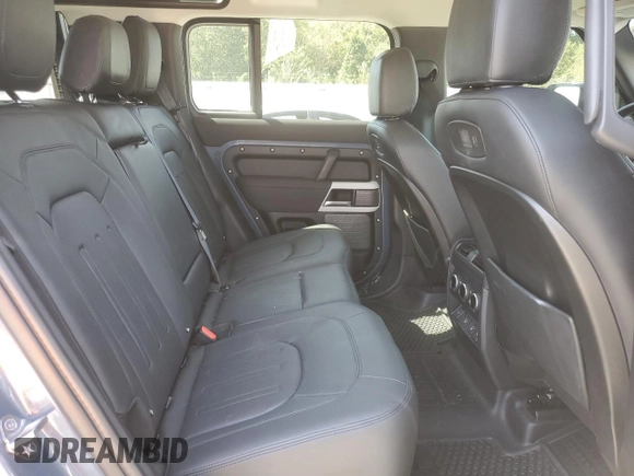 2022 Land Rover Defender S with VIN SALEJ7RX1N2090601, listed as a Copart auction lot 73654224 with 33,621 mi miles and Salvage title. Bid and sale history available at DreamBid. Image 11.