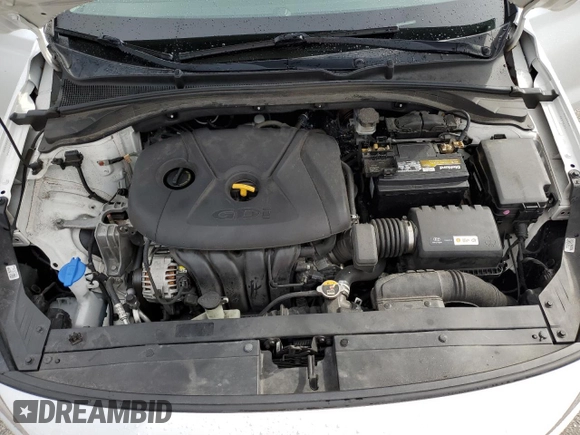 2018 Hyundai Elantra GT with VIN KMHH35LE6JU066203, listed as a Copart auction lot 73211344 with 57,361 mi miles and Salvage Title. Bid and sale history available at carsss.com. Image 12.