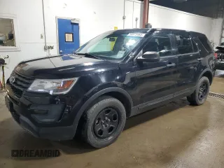 2016 Ford Police Interceptor Utility z VIN 1FM5K8ARXGGC60964, wystawiony jako Copart lot #54973465 z przebiegiem 96 030 mil mil oraz Nie do naprawy. Historia ofert i sprzedaży dostępna na DreamBid. Obrazek 1.