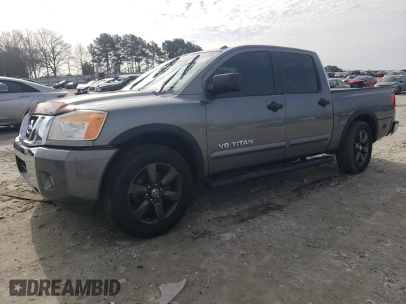 2015 Nissan Titan SV z VIN 1N6BA0ED5FN501508, wystawiony jako Copart lot #43399955 z przebiegiem 137 140 mil mil oraz Szkoda całkowita • Salvage title. Historia ofert i sprzedaży dostępna na DreamBid. Obrazek 1.