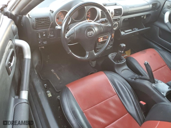 2001 Toyota MR2 Spyder with VIN JTDFR320910040741, listed as a Copart auction lot 84292914 with 139,305 mi miles and Salvage Title. Bid and sale history available at carsss.com. Image 8.