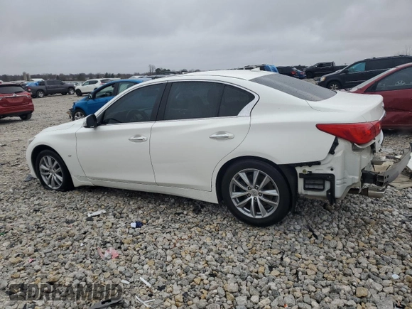 2015 Infiniti Q50 Premium with VIN JN1BV7AR7FM397615, listed as a Copart auction lot 53302205 with 73,738 mi miles and Clean Title. Bid and sale history available at carsss.com. Image 2.