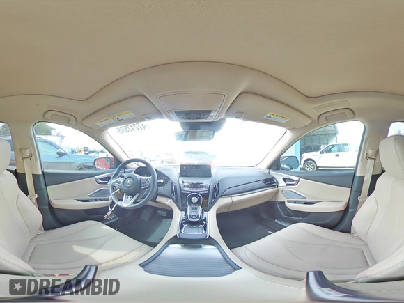 2023 Acura RDX w/Technology Package with VIN 5J8TC1H53PL009053, listed as a Copart auction lot 47217595 with 3,966 mi miles and Salvage Title. Bid and sale history available at carsss.com. Image 16.