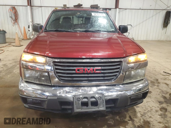 2007 GMC Canyon SLE1 with VIN 1GTCS13E978125613, listed as a Copart auction lot 62387945 with 176,108 mi miles and Salvage title. Bid and sale history available at DreamBid. Image 5.