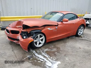 2016 BMW Z4 sDrive28i with VIN WBALL5C56GJ997841, listed as a Copart auction lot 80018144 with 0 mi miles and Salvage Title. Bid and sale history available at carsss.com. Image 1.