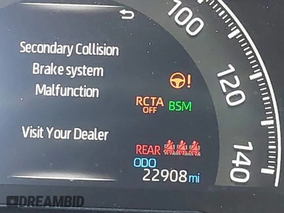 2023 Toyota RAV4 Hybrid XLE with VIN JTMRWRFV3PD205098, listed as a IAAI auction lot 41845095 with 22,908 mi miles. Bid and sale history available at carsss.com. Image 15.
