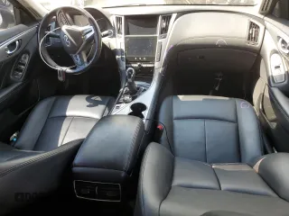 2020 Infiniti Q50 Luxe with VIN JN1EV7APXLM202372, listed as a Copart auction lot 65206765 with 45,788 mi miles and Salvage title. Bid and sale history available at DreamBid. Image 8.