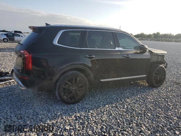 2022 Kia Telluride SX with VIN 5XYP54HC8NG232420, listed as a Copart auction lot 51041515 with 44,100 mi miles and Salvage title. Bid and sale history available at DreamBid. Image 3.