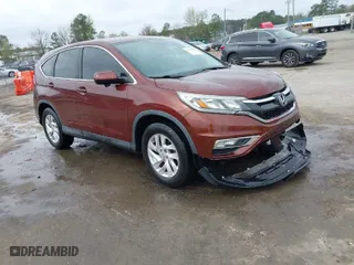 2015 Honda CR-V EX with VIN 2HKRM3H59FH503860, listed as a IAAI auction lot 41922503 with 127,440 mi miles. Bid and sale history available at carsss.com. Image 1.