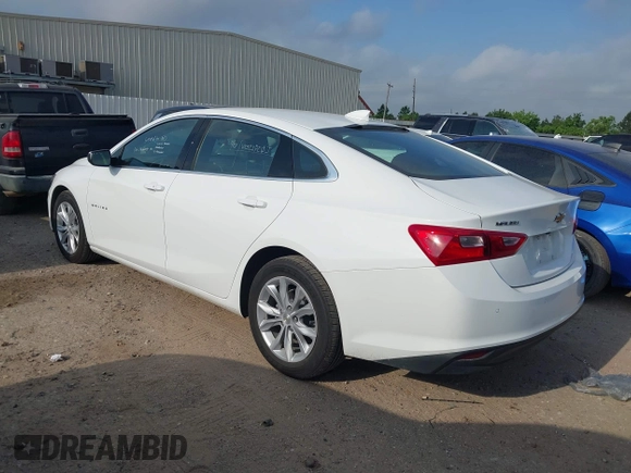2025 Chevrolet Malibu LT with VIN 1G1ZD5ST9SF130822, listed as a IAAI auction lot 42180102 with 21,047 mi miles and . Bid and sale history available at DreamBid. Image 3.