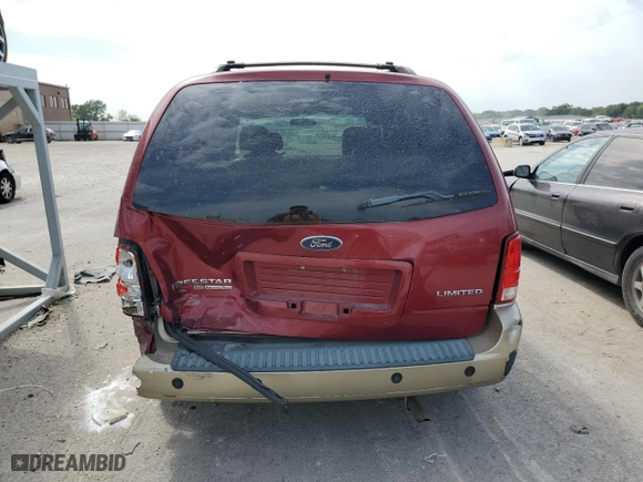 2005 Ford Freestar Wagon Limited with VIN 2FMDA58205BA58645, listed as a Copart auction lot 68723524 with NaN miles and Salvage Title. Bid and sale history available at carsss.com. Image 6.