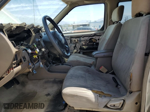 2000 Nissan Frontier XE with VIN 1N6ED27T7YC346589, listed as a Copart auction lot 53680015 with Not provided miles and Salvage title. Bid and sale history available at DreamBid. Image 7.