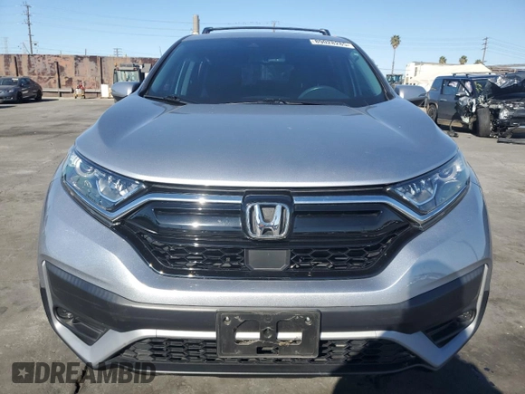 2020 Honda CR-V EX-L with VIN 7FARW1H81LE000105, listed as a Copart auction lot 89028285 with 16,713 mi miles and Salvage Title. Bid and sale history available at carsss.com. Image 5.