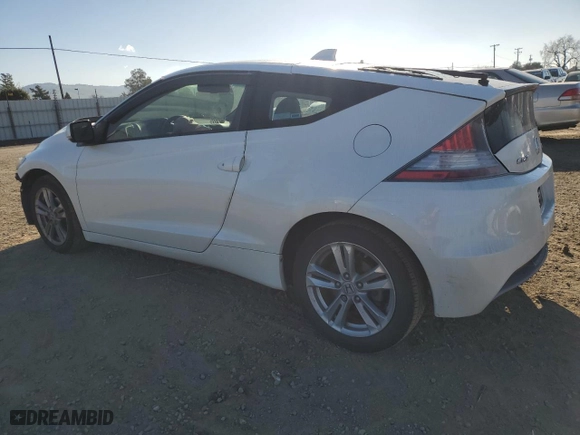 2011 Honda CR-Z EX with VIN JHMZF1C69BS004758, listed as a Copart auction lot 46300585 with 139,487 mi miles and Salvage Title. Bid and sale history available at carsss.com. Image 2.
