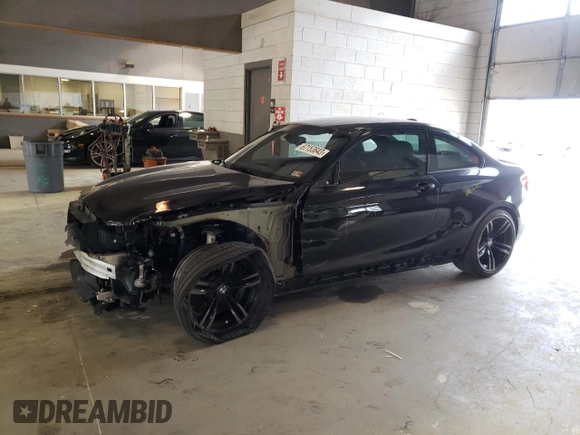 2018 BMW M2 with VIN WBS1J5C54JVD37762, listed as a Copart auction lot 67153643 with 25,271 mi miles. Bid and sale history available at carsss.com. Image 1.