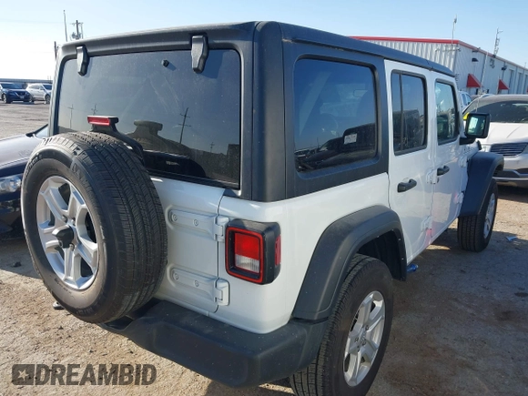 2023 Jeep Wrangler Willys with VIN 1C4HJXDN5PW574731, listed as a IAAI auction lot 42282665 with 68,163 mi miles and . Bid and sale history available at DreamBid. Image 4.