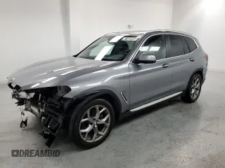 2024 BMW X3 sDrive30i with VIN 5UX43DP0XR9T81899, listed as a Copart auction lot 51608465 with 32,897 mi miles and Non Repairable. Bid and sale history available at DreamBid. Image 1.