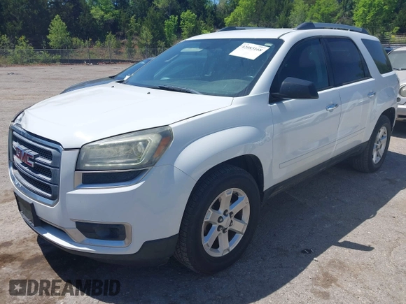 2016 GMC Acadia SLE with VIN 1GKKRPKD3GJ265091, listed as a IAAI auction lot 42083168 with 132,848 mi miles and . Bid and sale history available at DreamBid. Image 2.