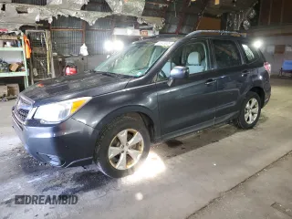 2014 Subaru Forester Premium z VIN JF2SJAEC6EH499802, wystawiony jako Copart lot #62945935 z przebiegiem 159 670 mil mil oraz Szkoda całkowita • Salvage title. Historia ofert i sprzedaży dostępna na DreamBid. Obrazek 1.