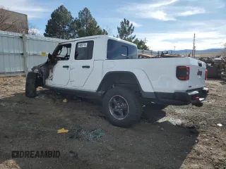 2022 Jeep Gladiator Rubicon with VIN 1C6JJTBM3NL107950, listed as a Copart auction lot 48883715 with Not provided miles and Non repairable. Bid and sale history available at DreamBid. Image 2.