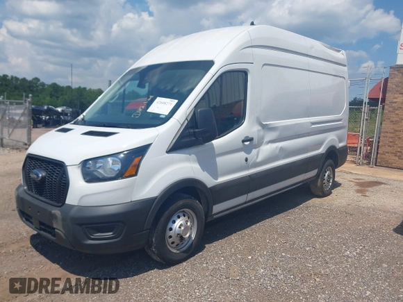 2023 Ford Transit Cargo with VIN 1FTBR2X81PKB38408, listed as a IAAI auction lot 42608271 with 28,384 mi miles and . Bid and sale history available at DreamBid. Image 17.
