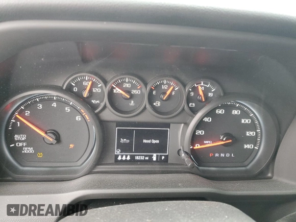 2024 Chevrolet Silverado 1500 Custom Trail Boss with VIN 3GCUDCED9RG126451, listed as a Copart auction lot 88024415 with 18,232 mi miles and Salvage Title. Bid and sale history available at carsss.com. Image 9.