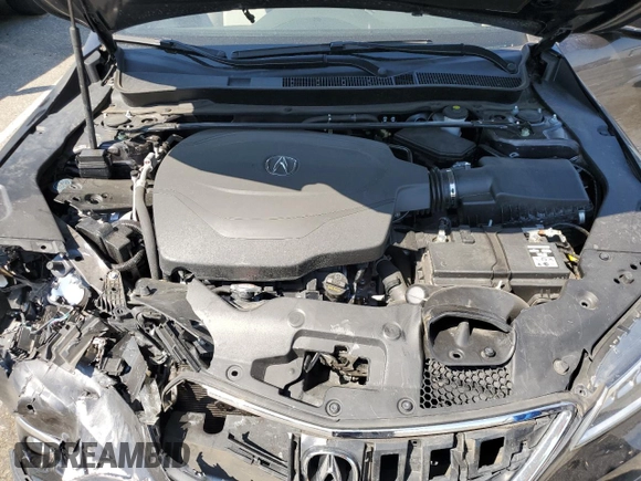 2015 Acura TLX Advance with VIN 19UUB2F79FA010350, listed as a Copart auction lot 52215895 with 82,414 mi miles and Salvage title. Bid and sale history available at DreamBid. Image 11.