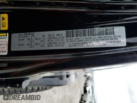 2018 Jeep Wrangler Unlimited Rubicon with VIN 1C4HJXFG4JW266438, listed as a Copart auction lot 50940075 with 75,175 mi miles and Salvage title. Bid and sale history available at DreamBid. Image 12.