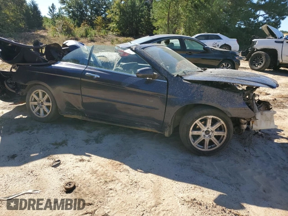 2008 Chrysler Sebring Limited with VIN 1C3LC65M88N262080, listed as a Copart auction lot 75266284 with 0 mi miles and Salvage Title. Bid and sale history available at carsss.com. Image 4.