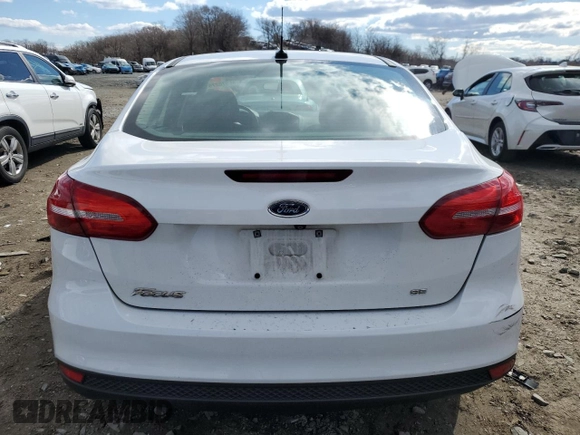 2015 Ford Focus SE with VIN 1FADP3F23FL217384, listed as a Copart auction lot 46570275 with 107,720 mi miles and Salvage Title. Bid and sale history available at carsss.com. Image 6.