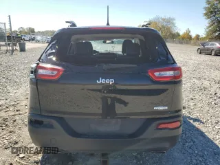 2018 Jeep Cherokee Latitude Plus with VIN 1C4PJLLXXJD557028, listed as a Copart auction lot 76671214 with 105,459 mi miles and Salvage Title. Bid and sale history available at carsss.com. Image 6.