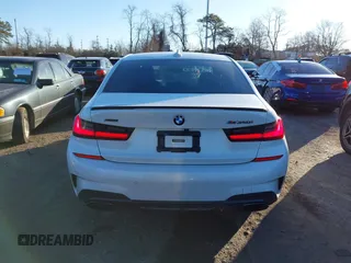 2020 BMW 3 Series M340i xDrive with VIN WBA5U9C00LFH73594, listed as a IAAI auction lot 41574837 with 46,702 mi miles and . Bid and sale history available at DreamBid. Image 16.