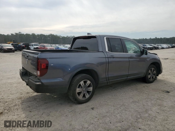 2017 Honda Ridgeline RTL-T z VIN 5FPYK3F66HB033163, wystawiony jako Copart lot #48900045 z przebiegiem 97 160 mil mil oraz Szkoda całkowita • Salvage title. Historia ofert i sprzedaży dostępna na DreamBid. Obrazek 3.