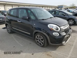 2014 FIAT 500L Trekking z VIN ZFBCFADH5EZ005847, wystawiony jako Copart lot #53369205 z przebiegiem 82 148 mil mil oraz Szkoda całkowita • Salvage title. Historia ofert i sprzedaży dostępna na DreamBid. Obrazek 4.