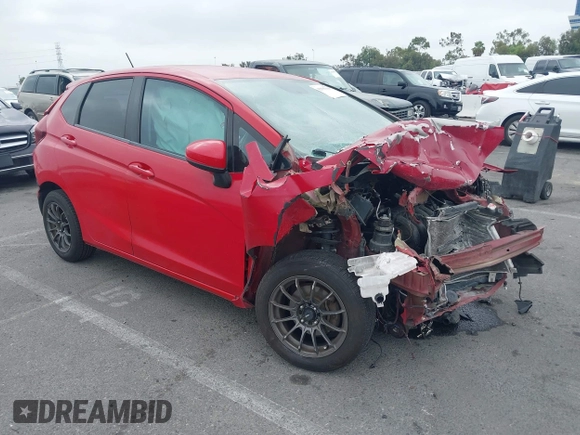 2015 Honda Fit LX with VIN 3HGGK5H5XFM775385, listed as a IAAI auction lot 42555319 with 81,615 mi miles and . Bid and sale history available at DreamBid. Image 1.