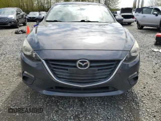 2015 Mazda 3 i Sport with VIN JM1BM1U79F1245845, listed as a Copart auction lot 52589195 with 90,216 mi miles and Salvage Title. Bid and sale history available at DreamBid. Image 5.