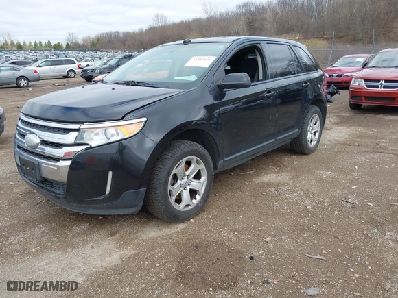 2012 Ford Edge SEL with VIN 2FMDK4JC2CBA85594, listed as a IAAI auction lot 41917134 with 154,159 mi miles. Bid and sale history available at carsss.com. Image 2.