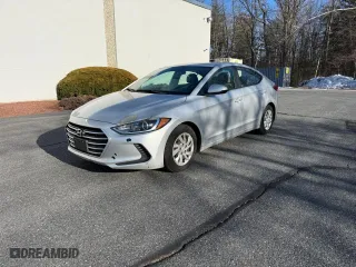 2017 Hyundai Elantra SE with VIN 5NPD74LF0HH150791, listed as a Copart auction lot 52001975 with 181,345 mi miles and Clean Title. Bid and sale history available at carsss.com. Image 2.