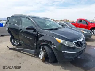 2013 Kia Sportage LX with VIN KNDPBCA29D7408911, listed as a IAAI auction lot 41856929 with 151,053 mi miles. Bid and sale history available at carsss.com. Image 1.