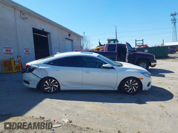 2018 Honda Civic EX with VIN 2HGFC2F75JH511025, listed as a IAAI auction lot 41768733 with 56,707 mi miles and . Bid and sale history available at DreamBid. Image 13.