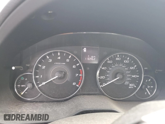 2012 Subaru Outback Limited with VIN 4S4BREKC6C2257316, listed as a Copart auction lot 62689805 with 116,962 mi miles and Salvage title. Bid and sale history available at DreamBid. Image 9.