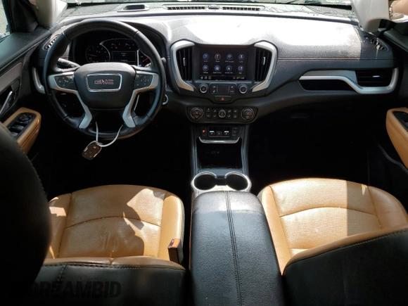 2020 GMC Terrain SLT z VIN 3GKALVEV1LL125257, wystawiony jako Copart lot #59213155 z przebiegiem 79 243 mil mil oraz Szkoda całkowita • Salvage title. Historia ofert i sprzedaży dostępna na DreamBid. Obrazek 8.