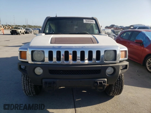 2008 Hummer H3 SUV Luxury with VIN 5GTEN43E688192438, listed as a Copart auction lot 78505944 with 203,560 mi miles and Clean Title. Bid and sale history available at carsss.com. Image 5.