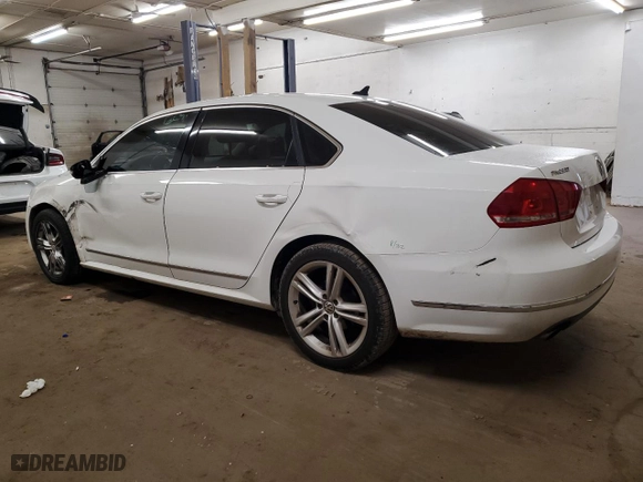 2013 Volkswagen Passat SEL Premium with VIN 1VWCM7A31DC063709, listed as a Copart auction lot 78717804 with 120,271 mi miles and Salvage Title. Bid and sale history available at carsss.com. Image 2.