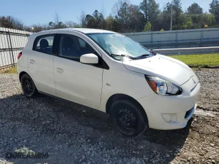 2015 Mitsubishi Mirage DE with VIN ML32A3HJ8FH058102, listed as a Copart auction lot 49306855 with 83,994 mi miles and Clean Title. Bid and sale history available at carsss.com. Image 4.