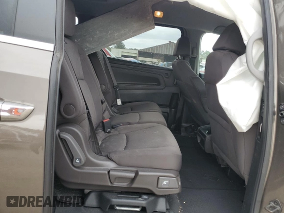 2021 Honda Odyssey EX with VIN 5FNRL6H54MB026366, listed as a Copart auction lot 49229375 with 81,248 mi miles and Salvage Title. Bid and sale history available at DreamBid. Image 12.