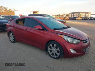 2011 Hyundai Elantra Limited z VIN KMHDH4AE6BU153923, wystawiony jako IAAI lot #40714967 z przebiegiem 117 620 mil mil oraz . Historia ofert i sprzedaży dostępna na DreamBid. Obrazek 1.